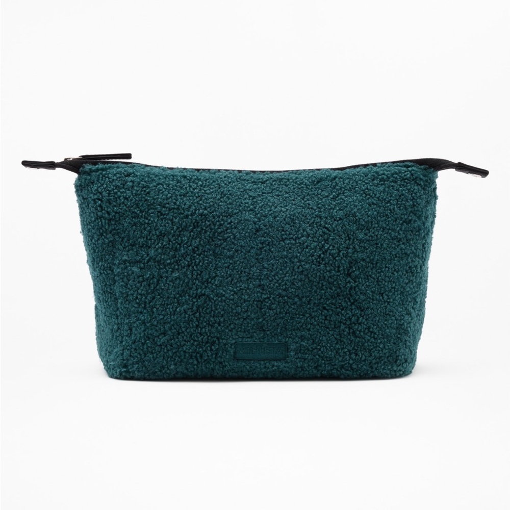Athleta All About Sherpa Large Cosmetic Pouch